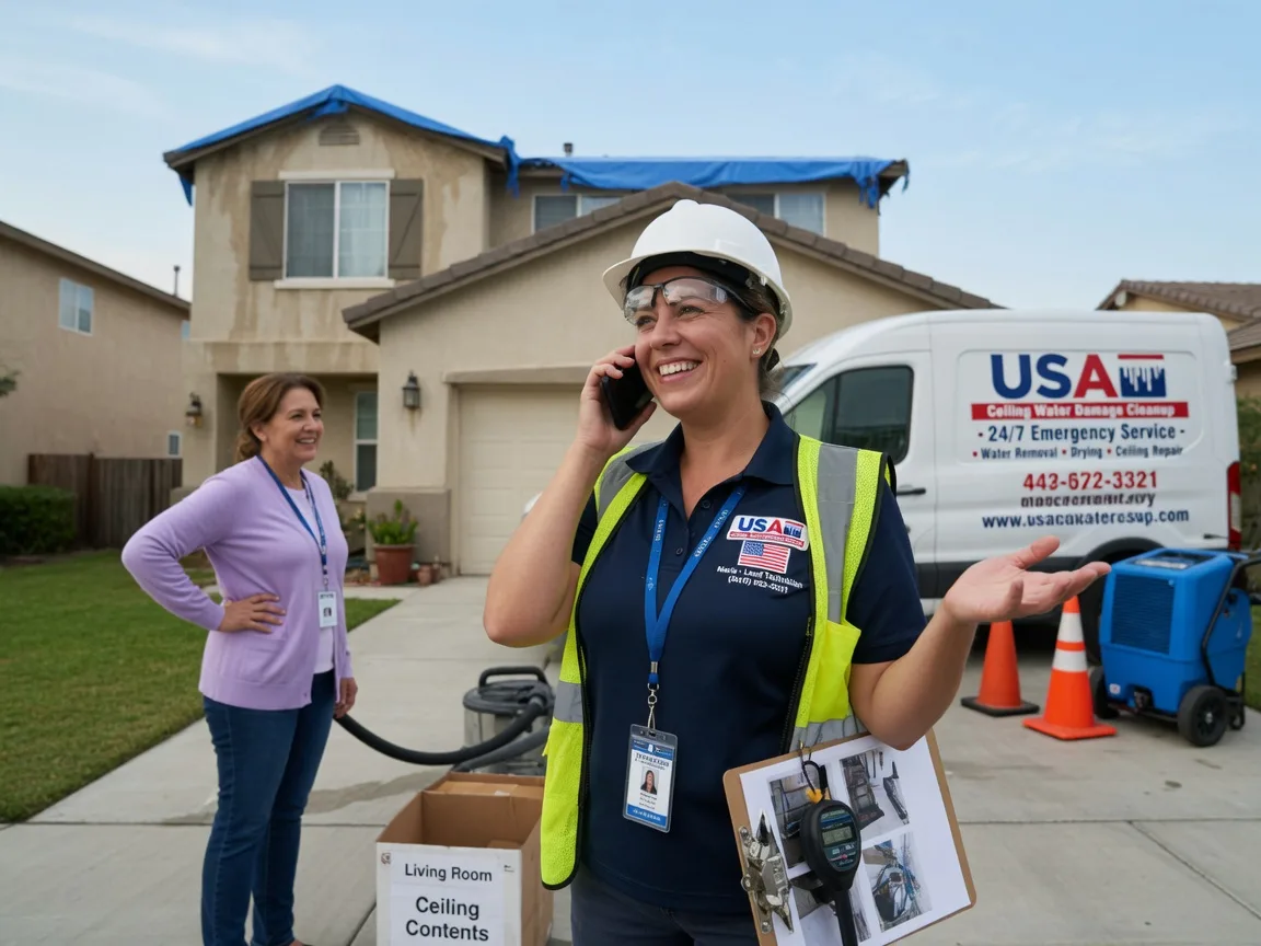 Ceiling Water Damage Restoration Meservey, IA FAQs